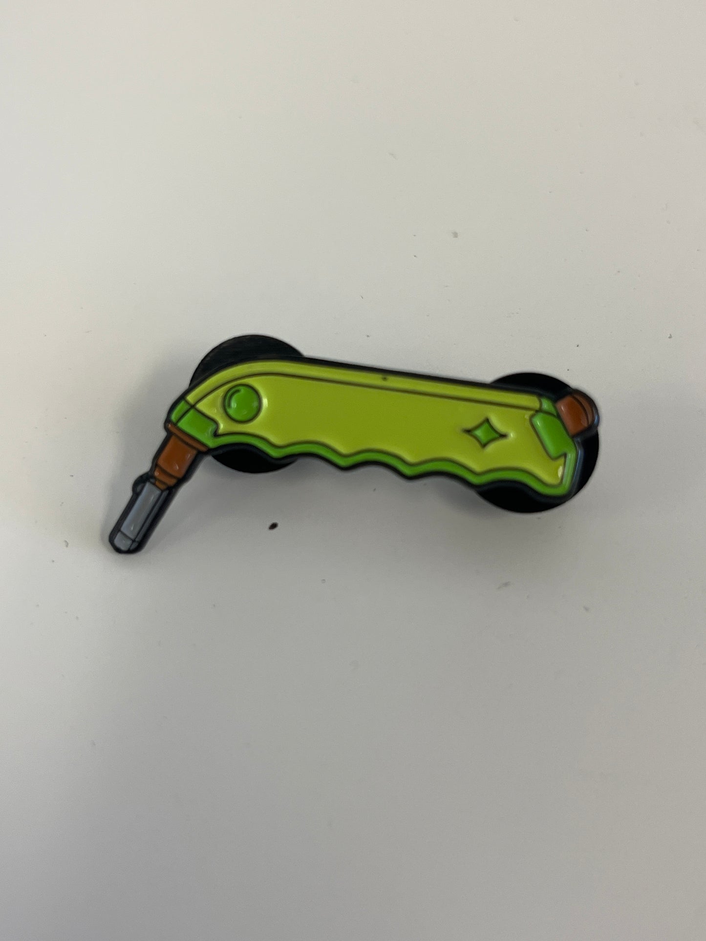 Pistol Grip Cutter Enamel Pin