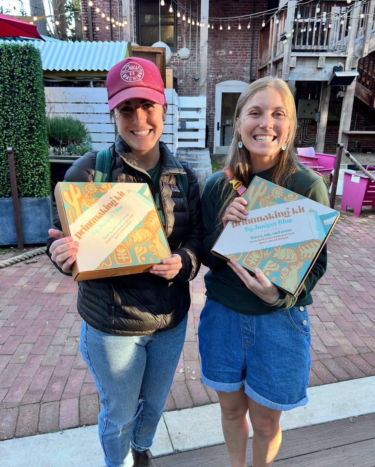 Guest Workshop: Linocut Blockprinting Class w/ McKenna of Juniper Blue