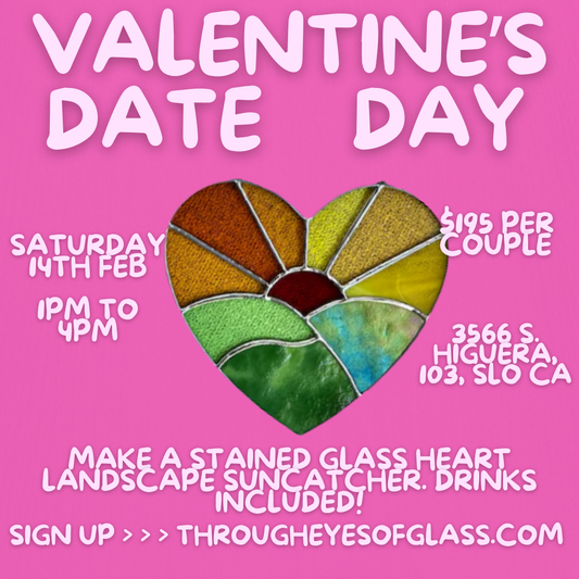 2/14/26 Valentine's Stained Glass Date Day