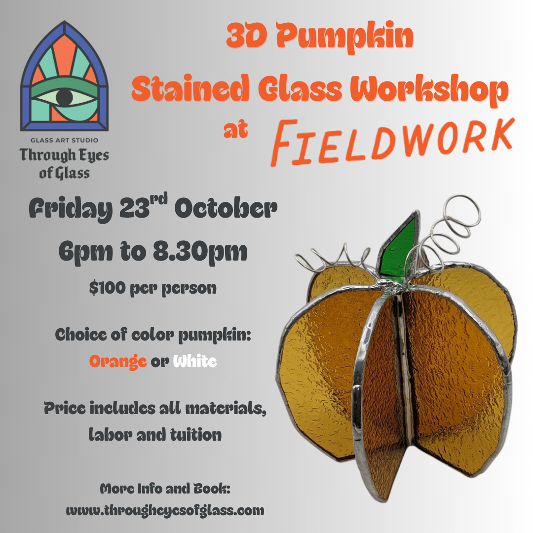 3D Pumpkin Stained Glass - Hosted at Fieldwork Atascadero