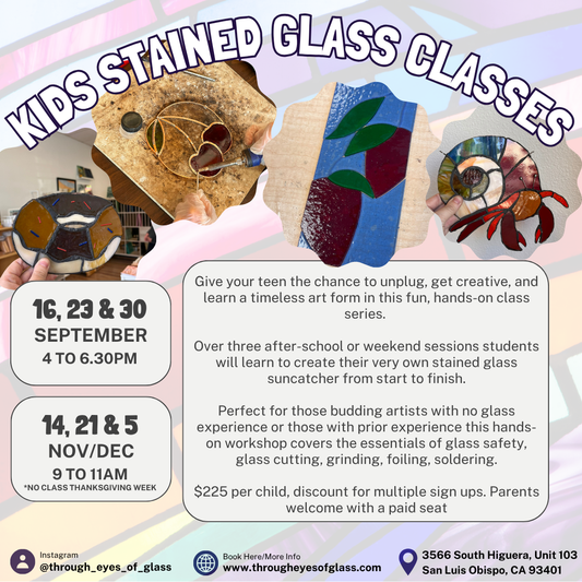 Kids Stained Glass Class Series (12+)