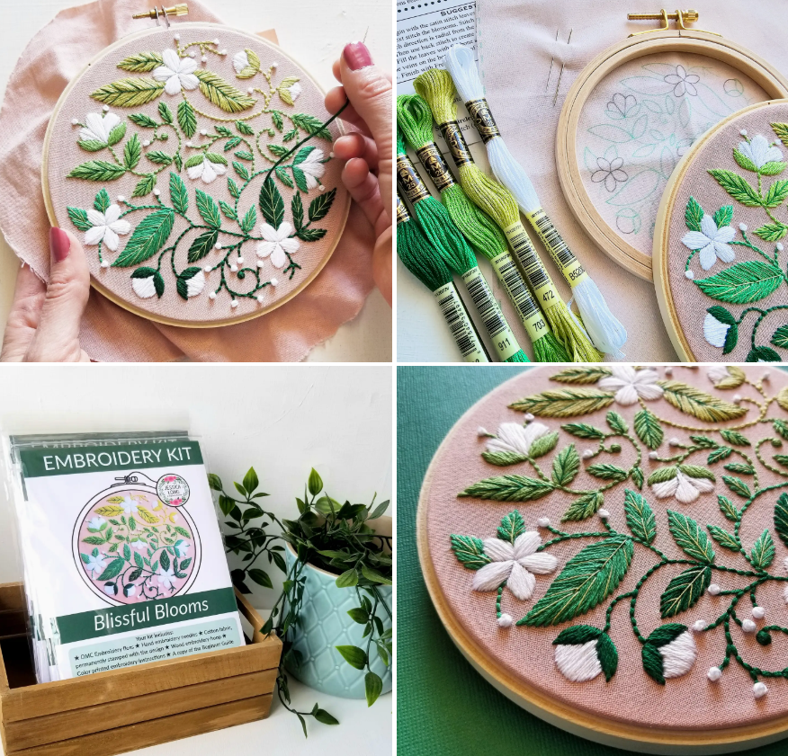 Embroidery Kits by Jessica Long Embroidery
