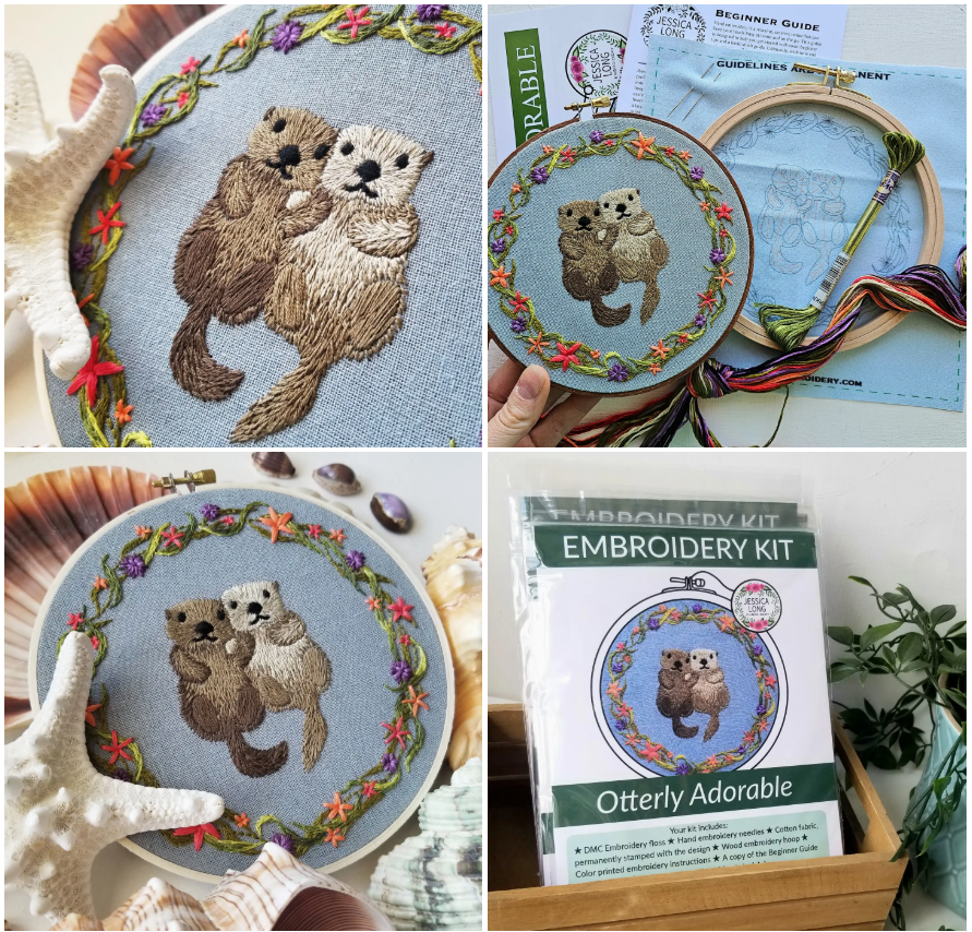 Embroidery Kits by Jessica Long Embroidery