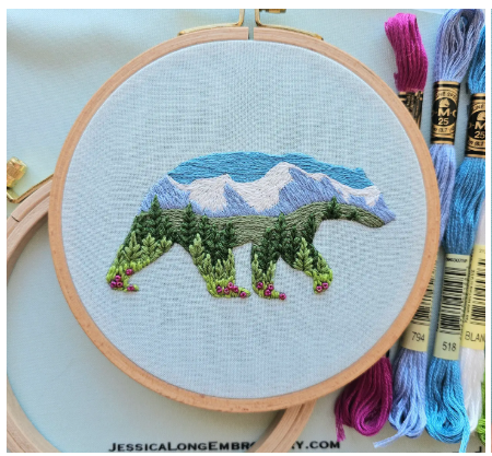 Embroidery Kits by Jessica Long Embroidery