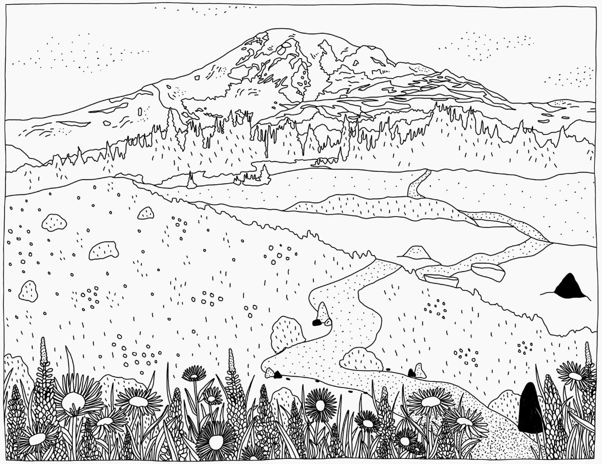 West Coast Wonderful Coloring Book