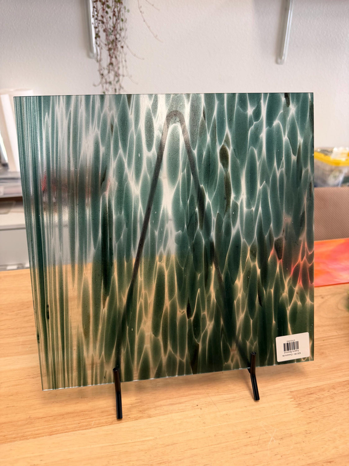Stardust Pond Aventurine and Clear Oceanside Glass, Art Glass for Stained Glass, Mosaics & Fusing, Assorted Sheets 6x6, 6x12, 12x12 OGT