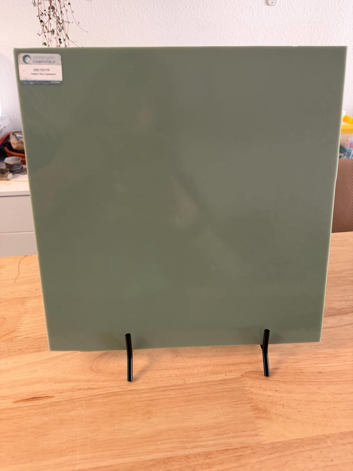 Celadon Solid Opal Oceanside Glass, Art Glass for Stained Glass, Mosaics & Fusing, Assorted Sheets 6x6, 6x12, 12x12 OGT 228-72S-FR