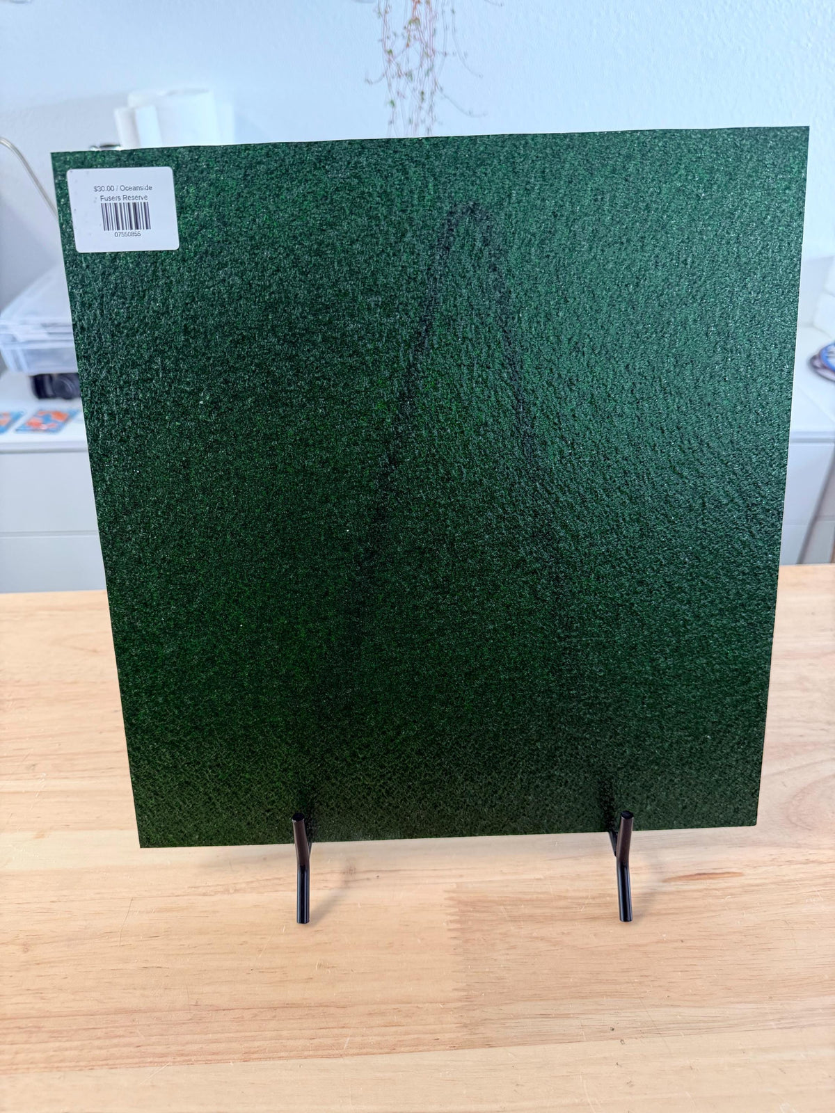 Aventurine Green Transparent Oceanside Glass, Art Glass for Stained Glass, Mosaics & Fusing, Assorted Sheets 6x6, 6x12, 12x12 OGT 128AVF