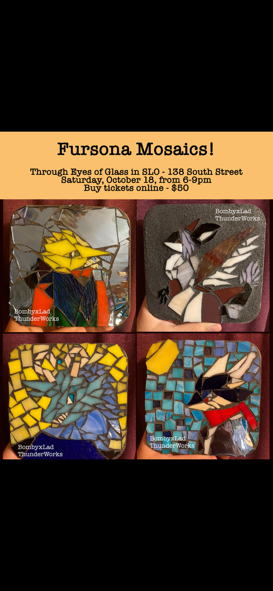 10/18 Guest Class Teacher Fursona Mosaics